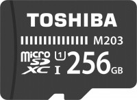 Фото - Карта памяти Toshiba M203 microSD UHS-I U1 256 ГБ