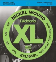 Фото - Струны DAddario XL Nickel Wound Bass SL 45-105 