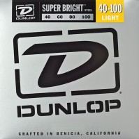 Фото - Струны Dunlop Super Bright Steel Bass 40-100 