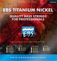 Фото - Струны EBS Titanium Nickel 5-String 45-125 