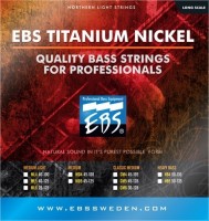 Фото - Струны EBS Titanium Nickel 50-110 
