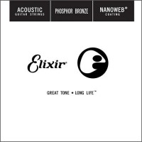 Фото - Струны Elixir Acoustic Phosphor Bronze NW Single 24