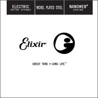 Фото - Струны Elixir Electric Nanoweb Nickel Plated Steel Single 24 