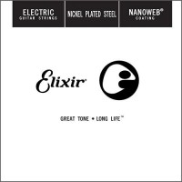 Фото - Струны Elixir Electric Nanoweb Nickel Plated Steel Single 46