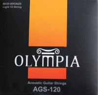 Фото - Струны Olympia 80/20 Bronze 12-String 10-47 