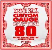 Фото - Струны Ernie Ball Single Nickel Wound Long Bass 80 