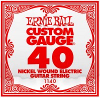 Фото - Струны Ernie Ball Single Nickel Wound 40 