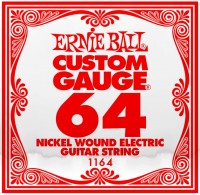 Фото - Струны Ernie Ball Single Nickel Wound 64 