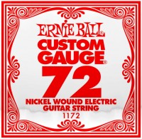 Фото - Струны Ernie Ball Single Nickel Wound 72 