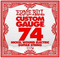 Фото - Струны Ernie Ball Single Nickel Wound 74 