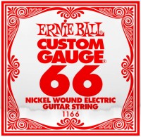 Фото - Струны Ernie Ball Single Nickel Wound 66 