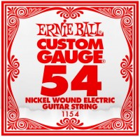 Фото - Струны Ernie Ball Single Nickel Wound 54 