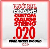 Фото - Струны Ernie Ball Single Pure Nickel Wound 20