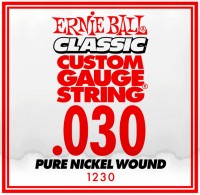 Фото - Струны Ernie Ball Single Pure Nickel Wound 30