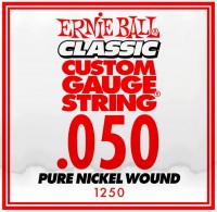 Фото - Струны Ernie Ball Single Pure Nickel Wound 50