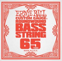 Фото - Струны Ernie Ball Single Nickel Wound Bass 65 