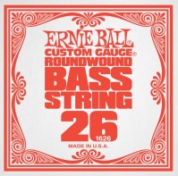 Фото - Струны Ernie Ball Single Nickel Wound Bass 26