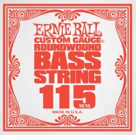 Фото - Струны Ernie Ball Single Nickel Wound Bass 115