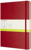 Фото - Блокнот Moleskine Plain Notebook Extra Large Red 