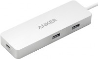 Фото - Картридер / USB-хаб ANKER Premium USB-C Hub with Ethernet 
