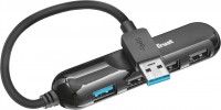 Фото - Картридер / USB-хаб Trust Aiva 4 Port USB 3.1 Hub 