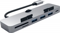 Картридер / USB-хаб Satechi Aluminum Type-C Clamp Hub Pro 