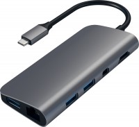 Картридер / USB-хаб Satechi Aluminum Type-C Multimedia Adapter 
