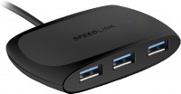 Фото - Картридер / USB-хаб Speed-Link Snappy USB Hub 4 Port Passive 