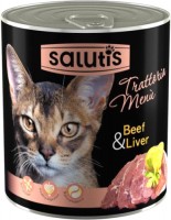 Фото - Корм для кошек Salutis Trattoria Menu Beef/Liver 0.36 kg 