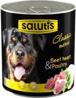 Фото - Корм для собак Salutis Classic Menu Beef Heart/Poultry 0.36 kg 