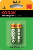 Фото - Аккумулятор / батарейка Kodak  2xAA 2600 mAh