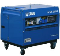 Фото - Электрогенератор SDMO Alize 6000E 