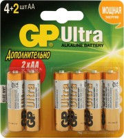 Фото - Аккумулятор / батарейка GP Ultra Alkaline  6xAA