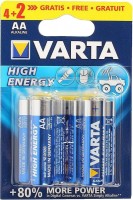 Фото - Аккумулятор / батарейка Varta High Energy  6xAA