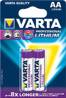 Фото - Аккумулятор / батарейка Varta Professional Lithium 2xAA 