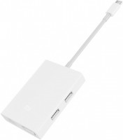 Фото - Картридер / USB-хаб Xiaomi Mi Multi-Adapter USB-C to VGA and Gigabit Ethernet 