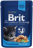 Фото - Корм для кошек Brit Premium Pouch Kitten Chicken 24 pcs 