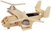 Фото - 3D пазл Robotime Aircraft V22 