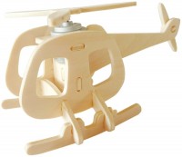 Фото - 3D пазл Robotime Aircraft Helicopter-B 