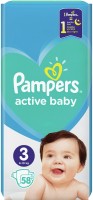 Фото - Подгузники Pampers Active Baby 3 / 58 pcs 