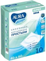 Фото - Подгузники Aura Underpads 40x60 / 10 pcs 