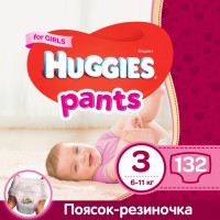 Фото - Подгузники Huggies Pants Girl 3 / 132 pcs 