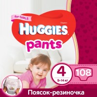 Фото - Подгузники Huggies Pants Girl 4 / 108 pcs 