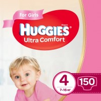 Фото - Подгузники Huggies Ultra Comfort Girl 4 / 150 pcs 