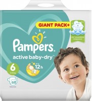Фото - Подгузники Pampers Active Baby-Dry 6 / 68 pcs 
