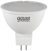 Фото - Лампочка Gauss LED ELEMENTARY MR16 7W 6500K GU5.3 13537 