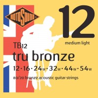 Фото - Струны Rotosound Tru Bronze 12-54 