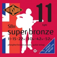 Фото - Струны Rotosound Super Bronze 11-52 