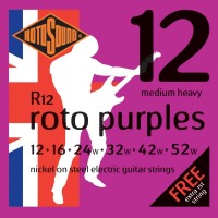 Фото - Струны Rotosound Roto Purples 12-52 