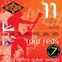 Фото - Струны Rotosound Roto Reds 7-String 11-58 